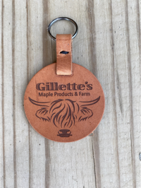 Gillette's Maple Key Chain